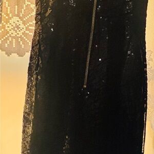 Elegant Black Lace Dress